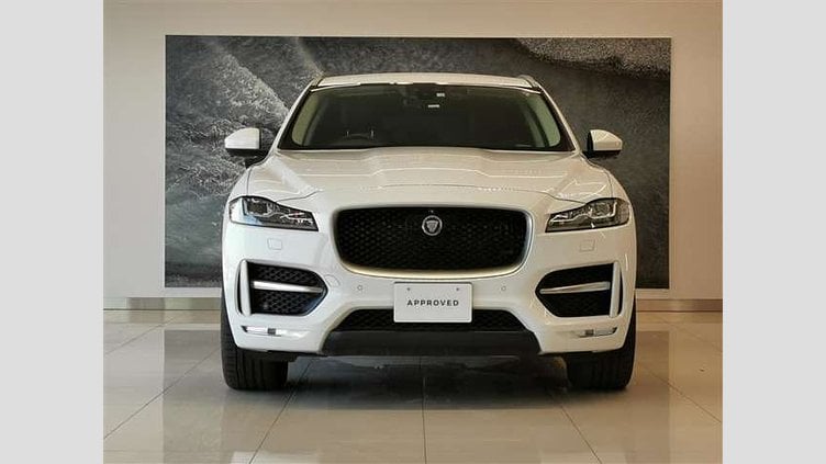 2020 認定中古車 Jaguar F-Pace Fuji White 2.0 litre i4D Diesel R-sports 2.0L D180