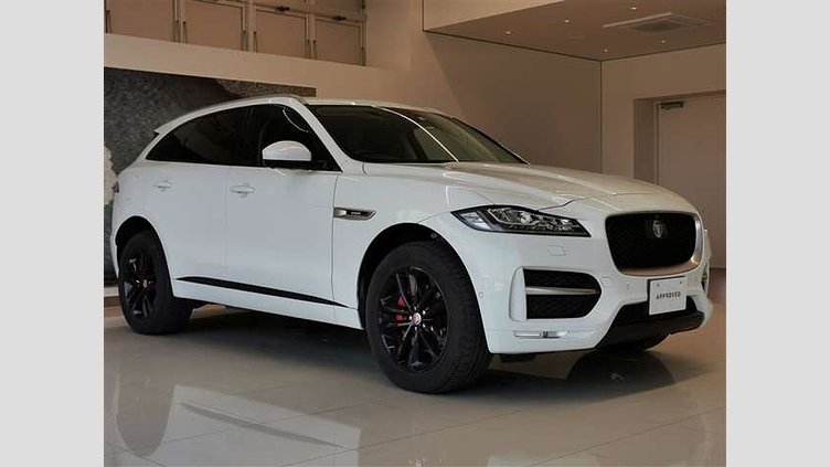 2020 認定中古車 Jaguar F-Pace Fuji White 2.0 litre i4D Diesel R-sports 2.0L D180