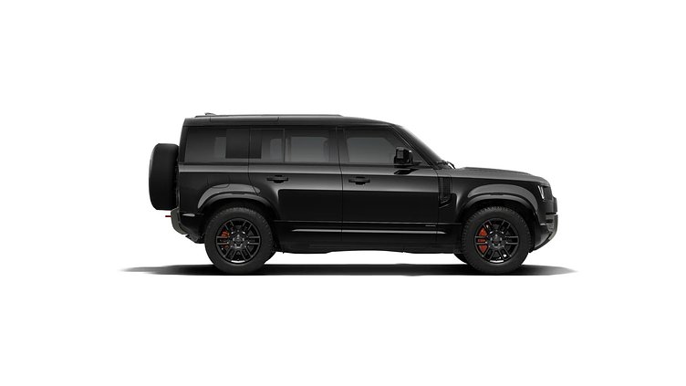 2025 New Land Rover Defender 110 Santorini Black P400 Petrol Mild Hybrid X