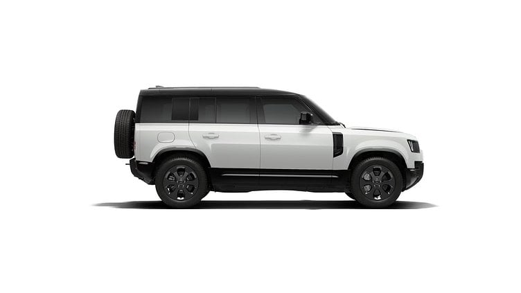 2025 Ny Land Rover Defender 110 Fuji White Bensin Laddhybrid X-Dynamic SE
