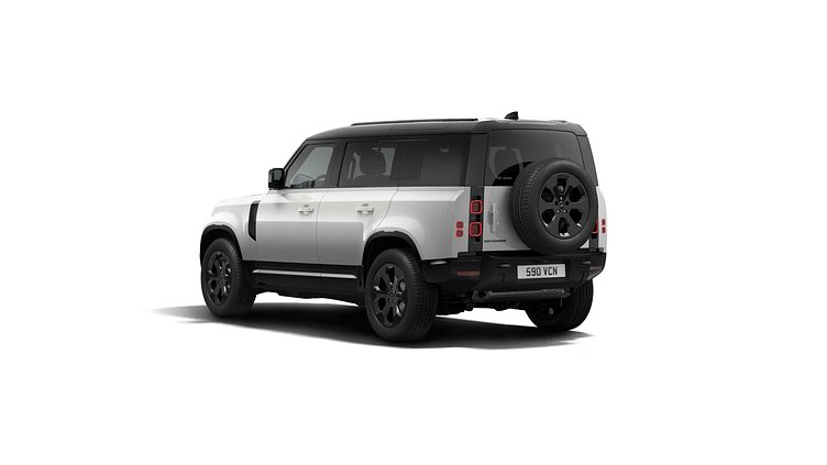 2025 Ny Land Rover Defender 110 Fuji White Bensin Laddhybrid X-Dynamic SE
