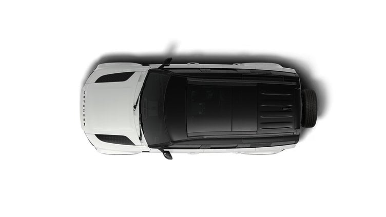 2025 Ny Land Rover Defender 110 Fuji White Bensin Laddhybrid X-Dynamic SE