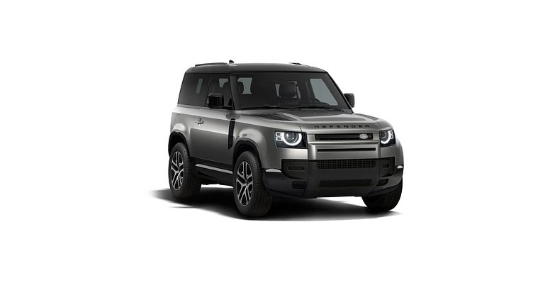 2025 Ny Land Rover Defender 90 Silicon Silver D300 Diesel Mild Hybrid X-Dynamic SE