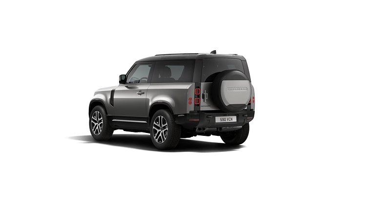 2025 Ny Land Rover Defender 90 Silicon Silver D300 Diesel Mild Hybrid X-Dynamic SE