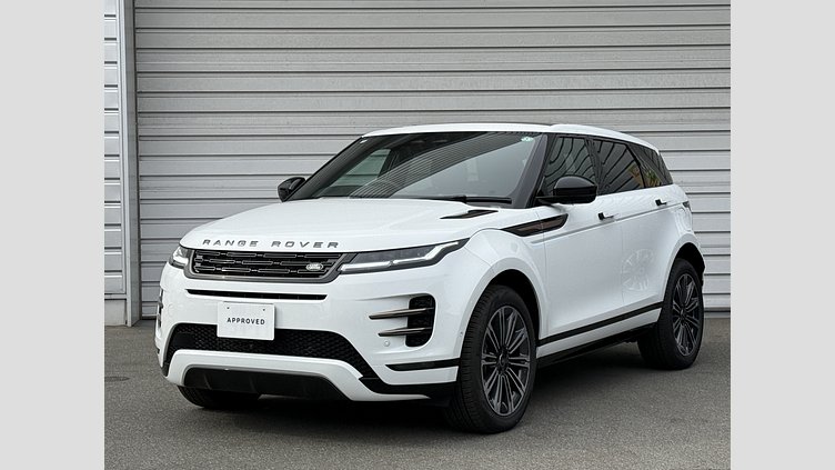 2024 認定中古車 Land Rover Range Rover Evoque フジホワイト P300eプラグインハイブリッド（ガソリン） スタンダードホイールベース DYNAMIC HSE