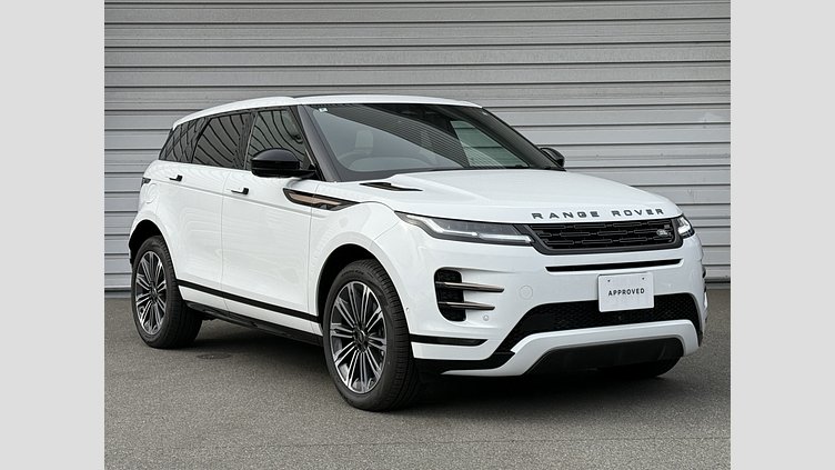 2024 認定中古車 Land Rover Range Rover Evoque フジホワイト P300eプラグインハイブリッド（ガソリン） スタンダードホイールベース DYNAMIC HSE