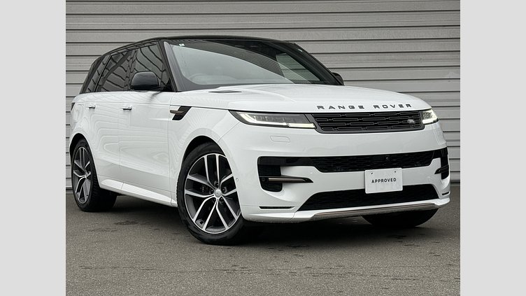 2024 認定中古車 Land Rover Range Rover Sport フジホワイト D300マイルドハイブリッド スタンダードホイールベース Dynamic SE
