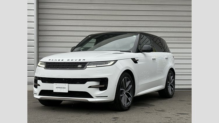 2024 認定中古車 Land Rover Range Rover Sport フジホワイト D300マイルドハイブリッド スタンダードホイールベース Dynamic SE