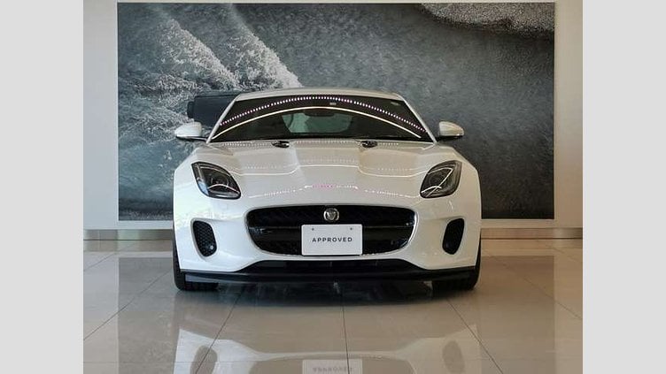 2018 認定中古車 Jaguar F-Type Fuji White 2.0 litre i4P Petrol 2.0L P300