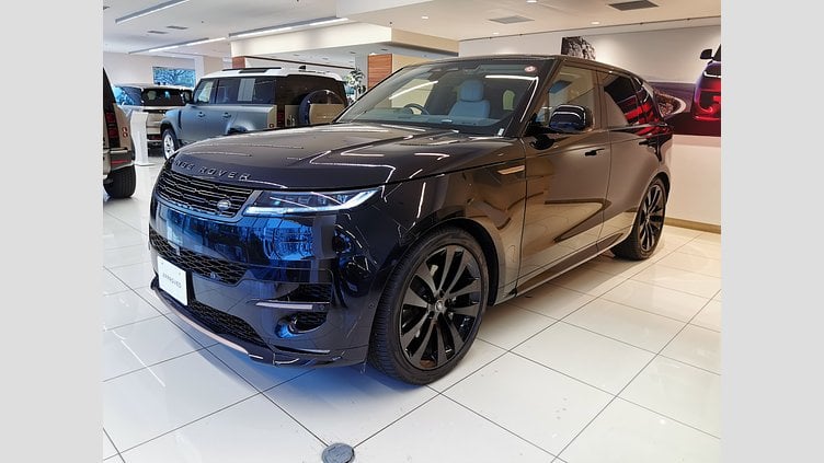 2024 認定中古車 Land Rover Range Rover Sport サントリーニブラック D300マイルドハイブリッド スタンダードホイールベース Dynamic SE