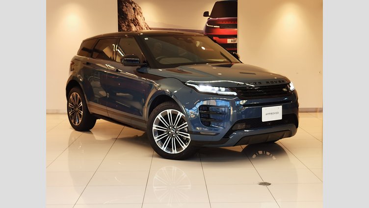 2023 認定中古車 Land Rover Range Rover Evoque トライベッカブルー P250（ガソリン） スタンダードホイールベース DYNAMIC HSE