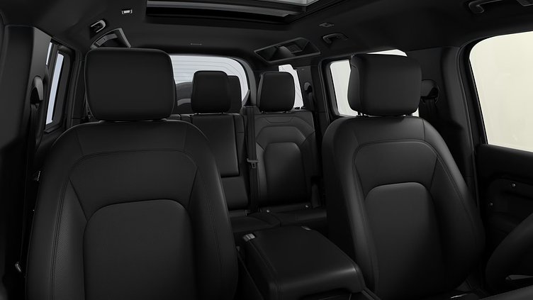 2025 New Land Rover Defender 110 Santorini Black P400 Petrol Mild Hybrid X-Dynamic HSE