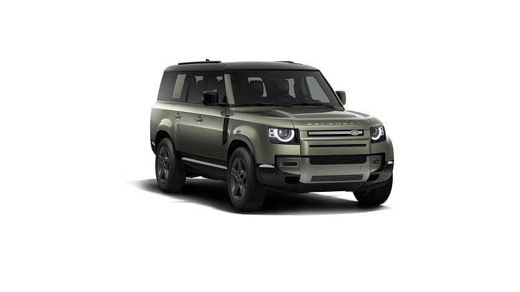2025 ใหม่ Land Rover Defender 130 Pangea Green D350 Diesel Mild Hybrid X-Dynamic SE