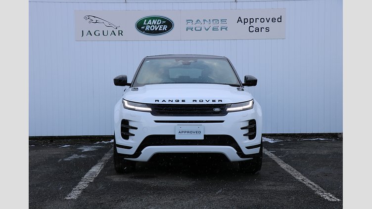 2024 認定中古車 Land Rover Range Rover Evoque フジホワイト P300eプラグインハイブリッド（ガソリン） スタンダードホイールベース DYNAMIC HSE