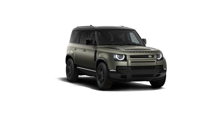 2025 New Land Rover Defender 110 Pangea Green D300 Diesel Mild Hybrid X-Dynamic SE