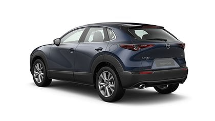 2025 Uus Mazda CX-30 Deep Crystal Blue 2.5 M Hybrid e-Skyactiv G AT Centre-line (3)