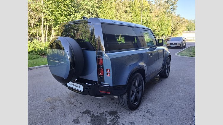 2024 Approved Land Rover Defender 90 Tasman Blue D6H 300PS  X-Dynamic SE 