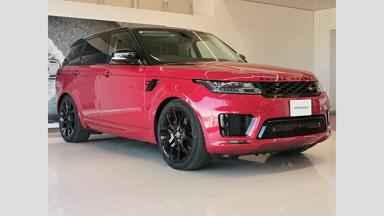 2021 認定中古車 Land Rover Range Rover Sport フィレンツェレッド 3.0リッターI6ガソリン（400 PS） AUTOBIOGRAPHY DYNAMIC