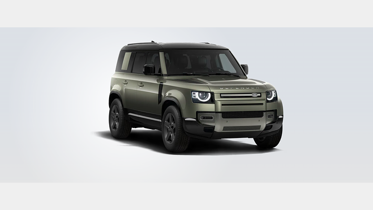 2025 New Land Rover Defender 110 Pangea Green 3.0 litre i6D​ Defender 110 3.0D I6 250PS AWD Auto X-Dynamic SE