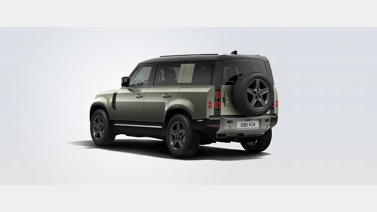 2025 New Land Rover Defender 110 Pangea Green 3.0 litre i6D​ Defender 110 3.0D I6 250PS AWD Auto X-Dynamic SE