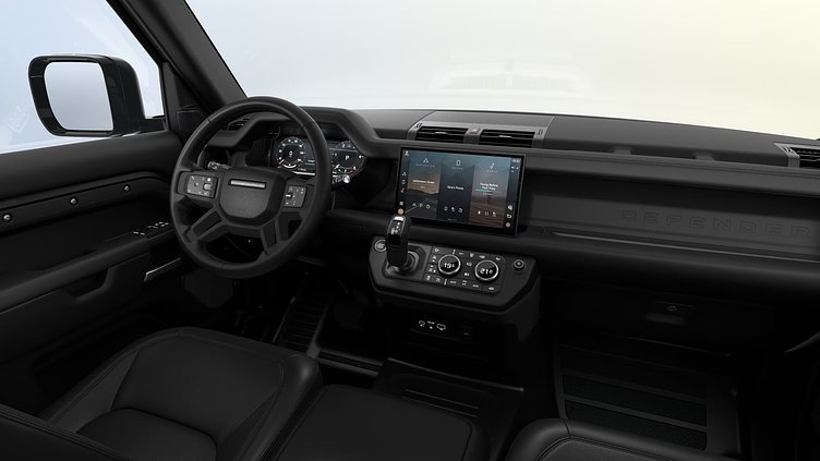 2025 Ny Land Rover Defender 110 Santorini Black 3.0 D250 Hard Top X-Dynamic SE