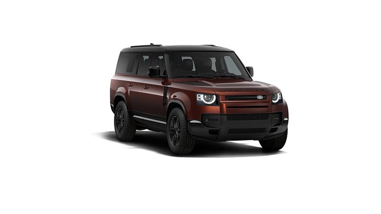 2025 New Land Rover Defender 130 Sedona Red P400 Petrol Mild Hybrid X-Dynamic SE