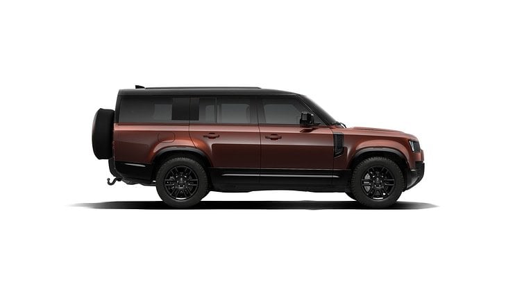2025 New Land Rover Defender 130 Sedona Red P400 Petrol Mild Hybrid X-Dynamic SE