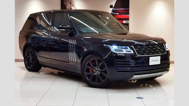 2018 認定中古車 Land Rover Range Rover Santorini Black 5.0L P AJ133 DOHC CDA S/C Enhanced SV Autobiography