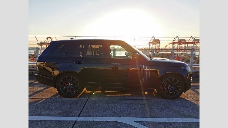2018 認定中古車 Land Rover Range Rover Santorini Black 5.0L P AJ133 DOHC CDA S/C Enhanced SV Autobiography