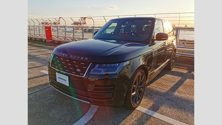 2018 認定中古車 Land Rover Range Rover Santorini Black 5.0L P AJ133 DOHC CDA S/C Enhanced SV Autobiography