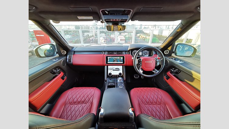 2018 認定中古車 Land Rover Range Rover Santorini Black 5.0L P AJ133 DOHC CDA S/C Enhanced SV Autobiography