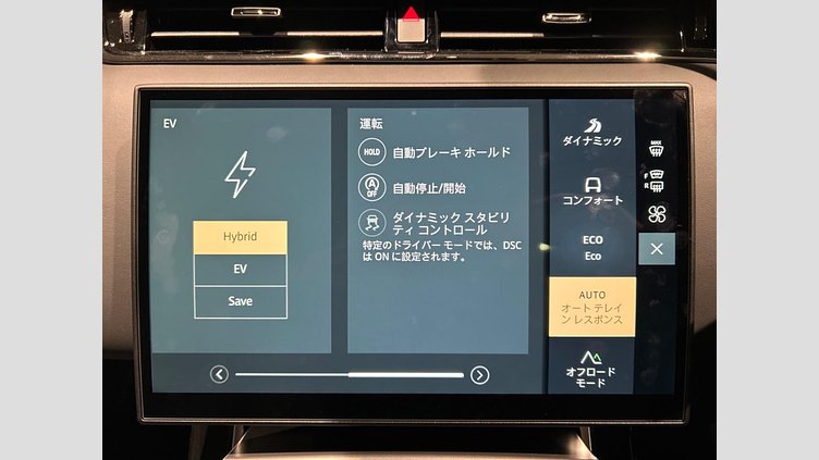 2024 認定中古車 Land Rover Range Rover Evoque サントリーニブラック P300eプラグインハイブリッド（ガソリン） スタンダードホイールベース DYNAMIC HSE