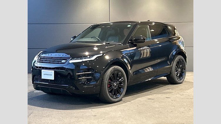 2024 認定中古車 Land Rover Range Rover Evoque サントリーニブラック P300eプラグインハイブリッド（ガソリン） スタンダードホイールベース DYNAMIC HSE