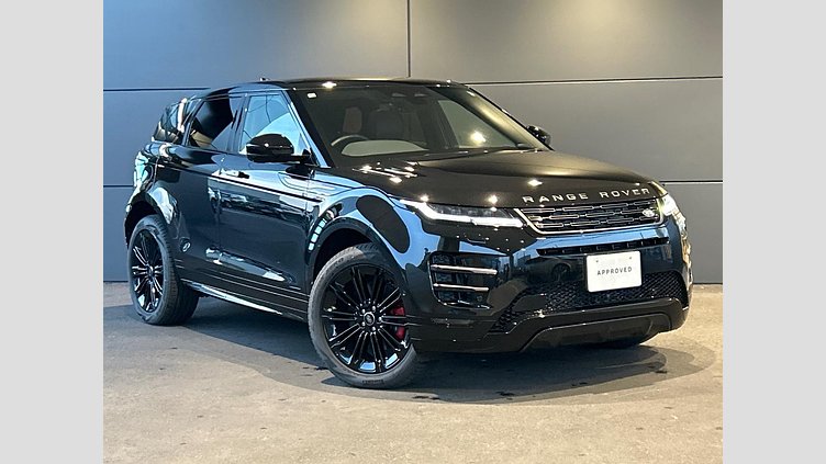 2024 認定中古車 Land Rover Range Rover Evoque サントリーニブラック P300eプラグインハイブリッド（ガソリン） スタンダードホイールベース DYNAMIC HSE