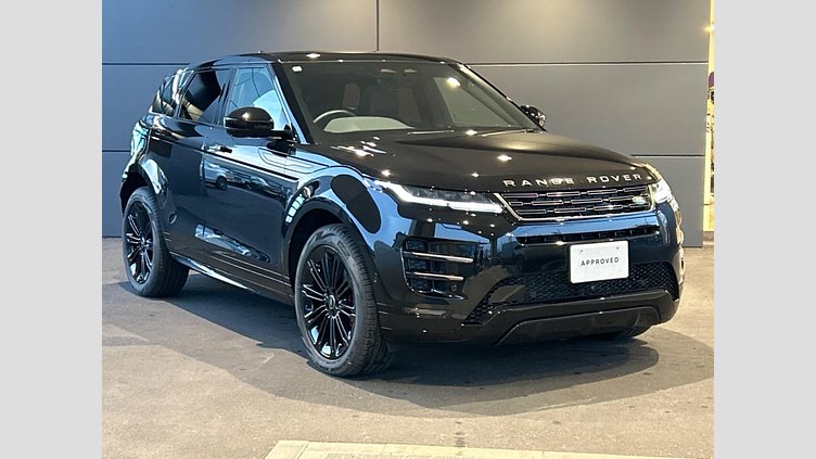 2024 認定中古車 Land Rover Range Rover Evoque サントリーニブラック P300eプラグインハイブリッド（ガソリン） スタンダードホイールベース DYNAMIC HSE