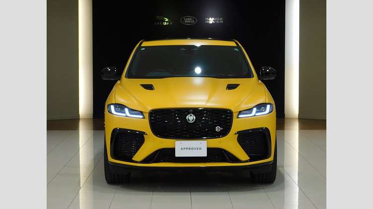 2024 認定中古車 Jaguar F-Pace Sorrento Yellow P550 AWD（オートマチック） SVR