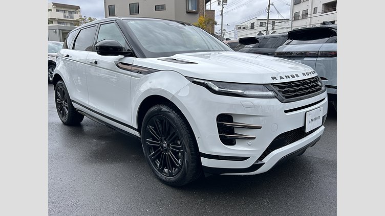 2024 認定中古車 Land Rover Range Rover Evoque フジホワイト P300eプラグインハイブリッド（ガソリン） スタンダードホイールベース DYNAMIC HSE