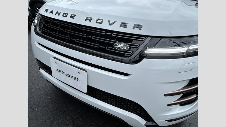2024 認定中古車 Land Rover Range Rover Evoque フジホワイト P300eプラグインハイブリッド（ガソリン） スタンダードホイールベース DYNAMIC HSE