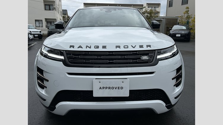2024 認定中古車 Land Rover Range Rover Evoque フジホワイト P300eプラグインハイブリッド（ガソリン） スタンダードホイールベース DYNAMIC HSE