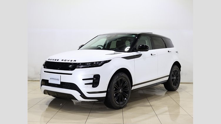 2024 認定中古車 Land Rover Range Rover Evoque オストゥーニパールホワイト D200マイルドハイブリッド（ディーゼル） スタンダードホイールベース DYNAMIC SE