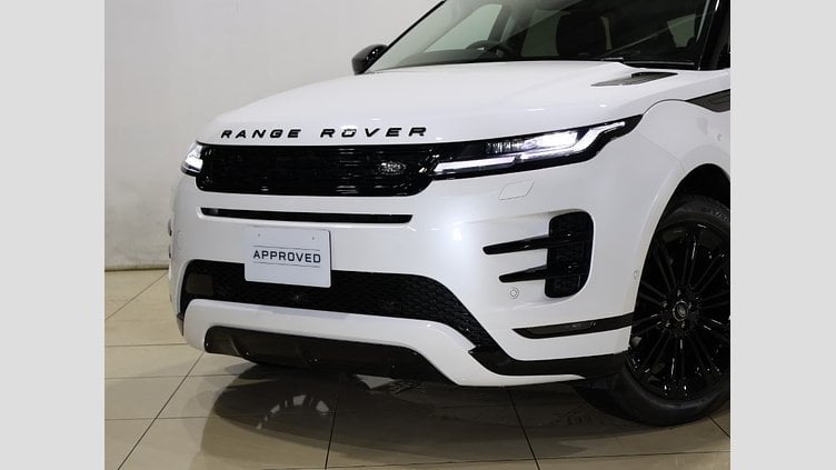 2024 認定中古車 Land Rover Range Rover Evoque オストゥーニパールホワイト D200マイルドハイブリッド（ディーゼル） スタンダードホイールベース DYNAMIC SE