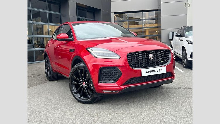 2021 Approved Jaguar E-Pace Firenze Red P250 AWD AUTOMATIC MY21 P250 R-DYNAMIC HSE