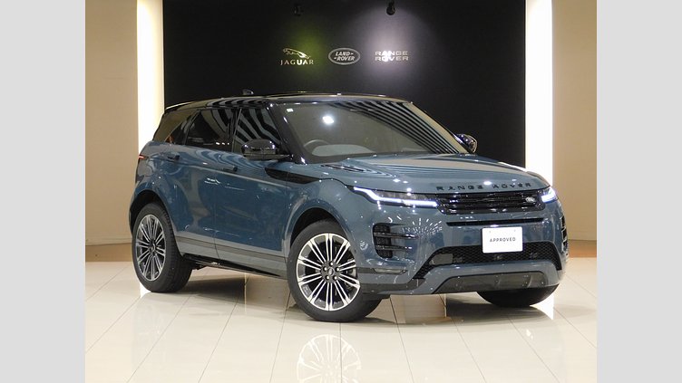 2023 認定中古車 Land Rover Range Rover Evoque トライベッカブルー P250（ガソリン） スタンダードホイールベース DYNAMIC HSE
