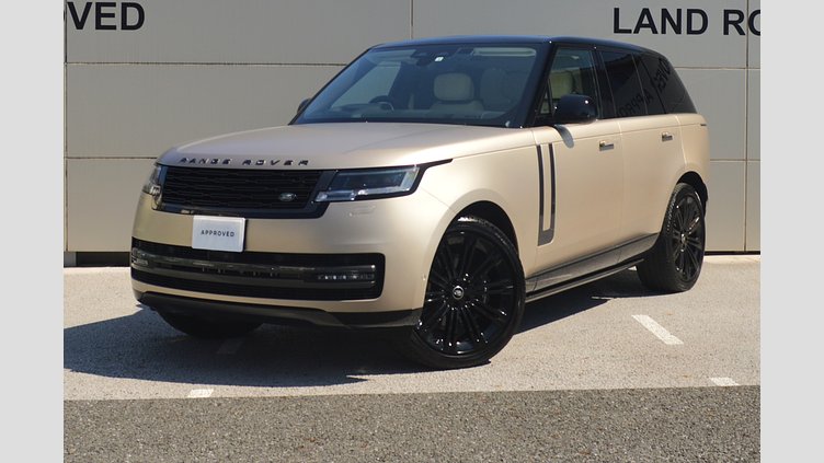 2022 認定中古車 Land Rover Range Rover サンセットゴールド - サテンフィニッシュ P530 AWD（AT） スタンダードホイールベース FIRST EDITION