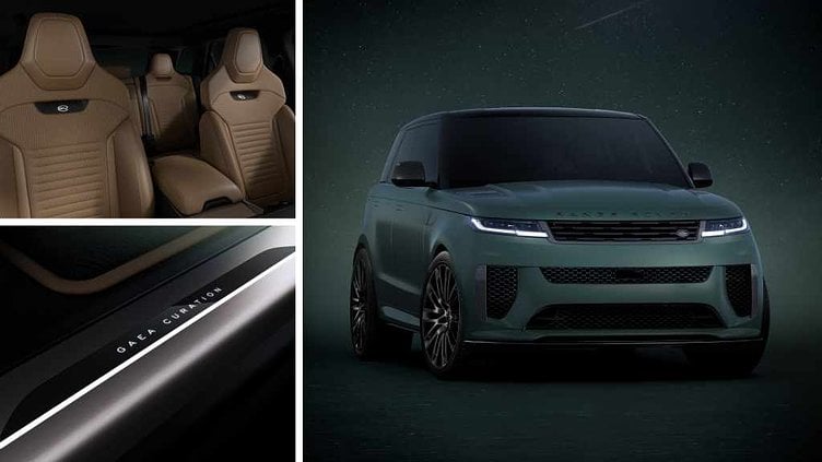 2025 Új Land Rover Range Rover Sport Terre Green Matte Exterior Finish 4,4 LITERES, V8 635 LE  SV CELESTIAL GAEA CURATION