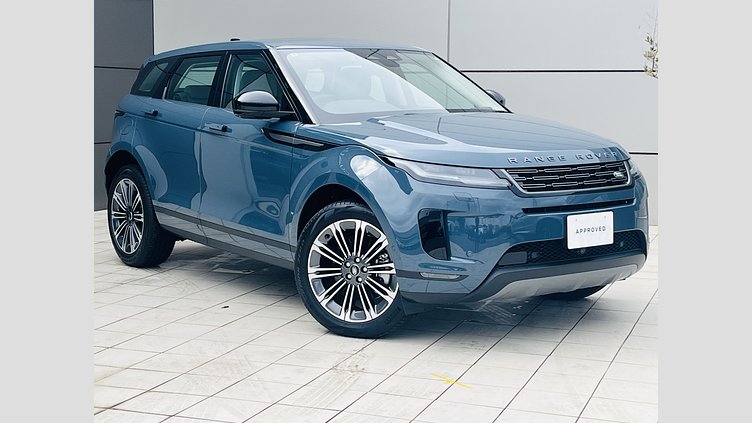 2024 認定中古車 Land Rover Range Rover Evoque トライベッカブルー D200マイルドハイブリッド（ディーゼル） スタンダードホイールベース S