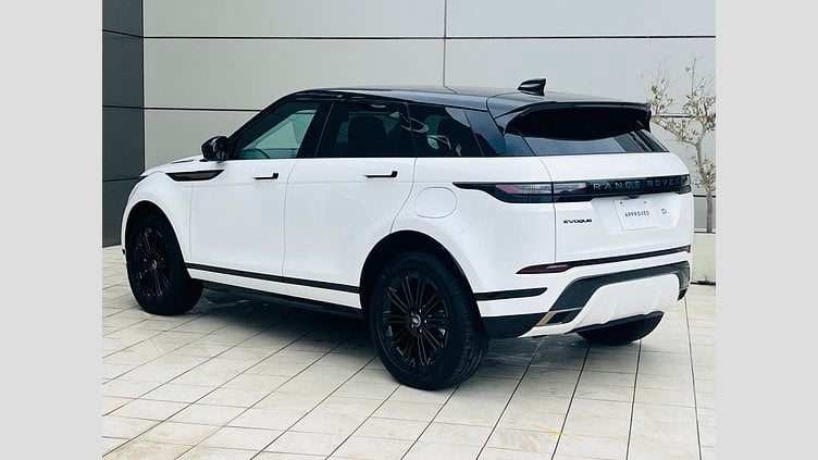 2024 認定中古車 Land Rover Range Rover Evoque オストゥーニパールホワイト P300eプラグインハイブリッド（ガソリン） スタンダードホイールベース DYNAMIC HSE