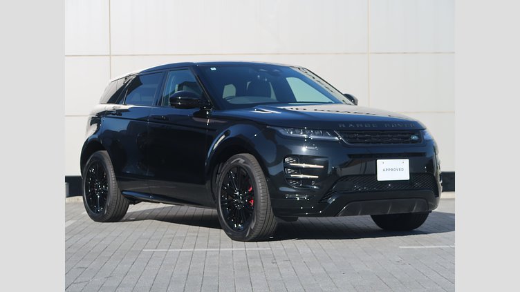 2024 認定中古車 Land Rover Range Rover Evoque サントリーニブラック P300eプラグインハイブリッド（ガソリン） スタンダードホイールベース DYNAMIC HSE