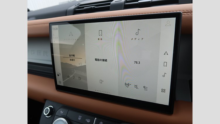 2024 認定中古車 Land Rover Defender 90 カルパチアングレイ D300 AWD（AT） X-DYNAMIC HSE