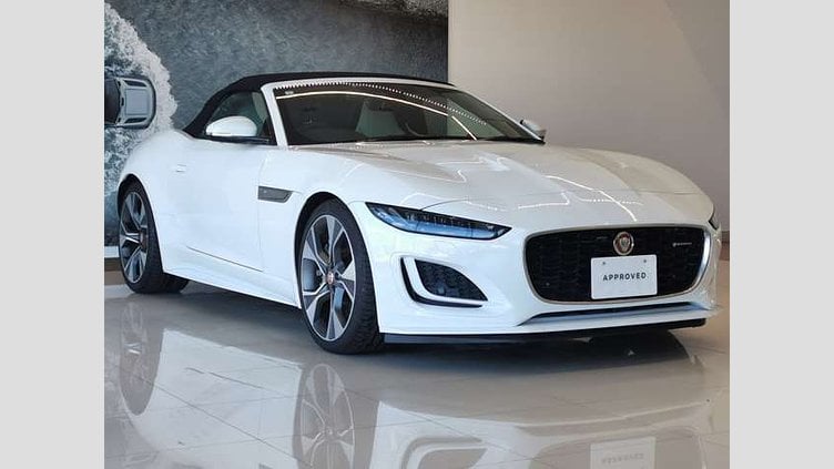 2023 認定中古車 Jaguar F-Type フジホワイト P300 オートマチック 後輪駆動 F-TYPEコンバーチブル R-DYNAMIC